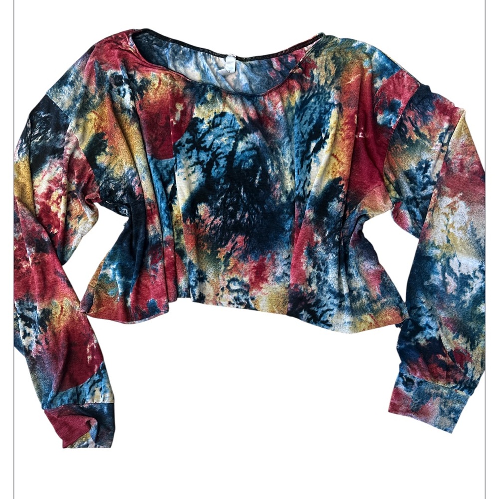 GOOD TIME USA tie dye crop top